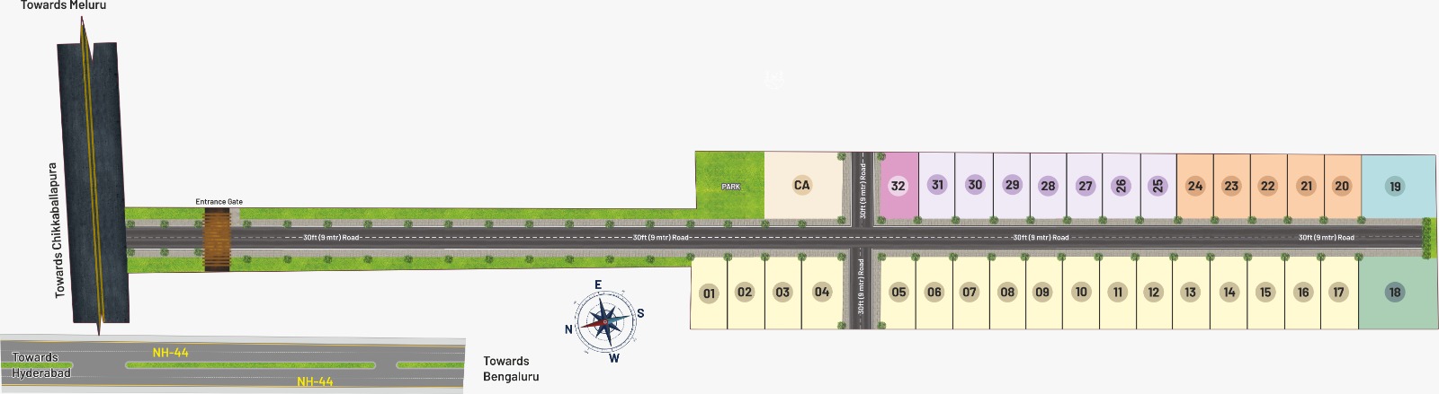 Start of installation of water and heating systems